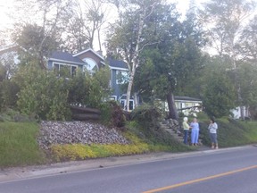 High winds and driving rain topple hundreds of trees in Port Elgin Sept. 7 bringing down hydro lines, blocking streets and leaving thousands without power overnight. Power returned for Westario customers in Port Elgin just after 11 a.m. Sept. 8.