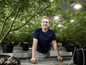 FILE: Bruce Linton, chief executive officer of Canopy Growth Corp., stands for a photograph in the Mother Room at the Canopy Growth Corp. facility in Smith Falls, Ontario, Canada, on Tuesday, Dec. 19, 2017