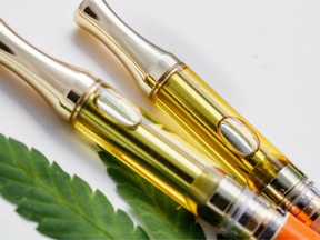 Currently, ShopCannabisNL, the province's online cannabis retailer, lists 16 vape cartridges for sale. /