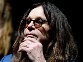 FILE: Singer Ozzy Osbourne of Black Sabbath attends the Ozzy Osbourne and Corey Taylor special announcement at the Hollywood Palladium on May 12, 2016 in Hollywood, Calif. /