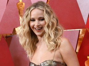 FILE: Jennifer Lawrence attends the 90th Annual Academy Awards at Hollywood & Highland Center on Mar. 4, 2018 in Hollywood, Calif. /