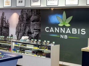 FILE: Inside the NB Cannabis pop-up shop at the recent World Cannabis Congress in Saint John, N.B. /