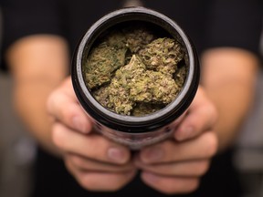Ontario led the country with nearly $146 million worth of cannabis sales in October.