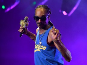 FILE: Snoop Dogg performs onstage at Something in the Water, Day 2 on April 27, 2019 in Virginia Beach City. /