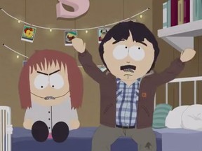 FILE: In this episode, Randy Marsh and teenage daughter Shelly discuss the latter’s so-called “marijuana problem.”