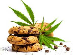 Police found 945 individual packets of cannabis edibles.
