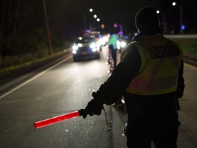 FILE: The Ottawa Police Service conducts MEGA Ride at Innes Road on Oct. 18, 2018. /