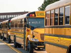 Image for representation. School bus company employees find suspicious vehicle in lot at about 5 a.m. and call police. /