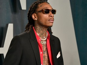 FILE: Wiz Khalifa attends the 2020 Vanity Fair Oscar Party hosted by Radhika Jones at Wallis Annenberg Center for the Performing Arts on Feb. 09, 2020 in Beverly Hills, Calif. /