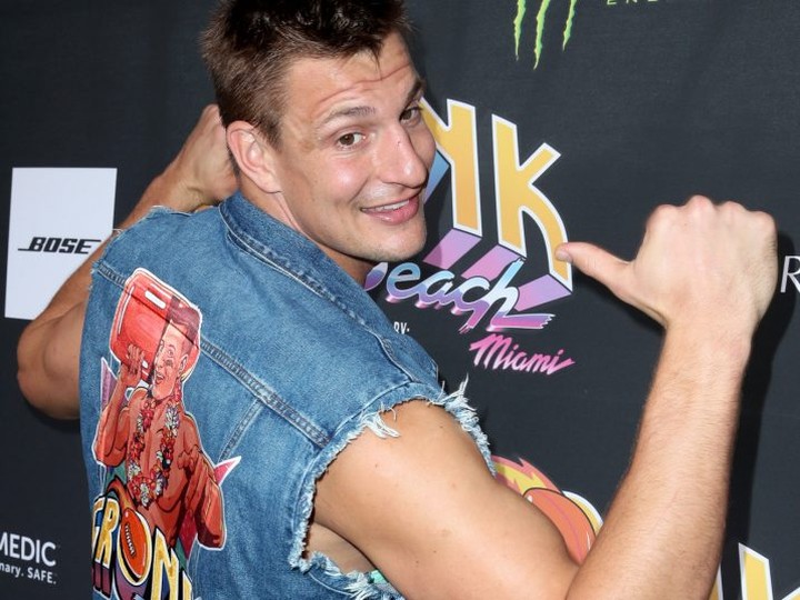  FILE: Rob Gronkowski attends “Gronk Beach” at North Beach Bandshell & Beach Bowl on Feb. 01, 2020 in Miami, Fla. / Photo: Joe Scarnici/Getty Images for Wrangler