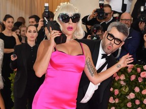 FILE: Singer/actress Lady Gaga arrives for the 2019 Met Gala at the Metropolitan Museum of Art on May 6, 2019, in New York.