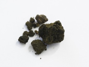 Hash is a concentrated form of cannabis resin. /