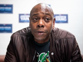 File - Comedian and star/writer of Half Baked Dave Chappelle campaigned for Democratic hopeful Andrew Yang on January 30, 2020 in North Charleston, South Carolina. Photo: Sean Rayford / Getty Images