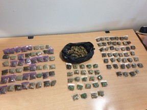 “FOUND - 1 Bag full of cannabis, street value approx £2500,” reads the Facebook post.