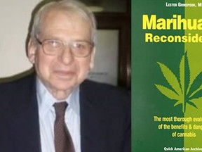 Dr. Lester Grinspoon was the author of Marihuana Reconsidered. Photo: Twitter/Goodreads