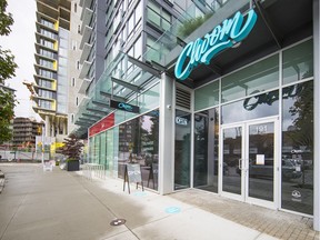 A Choom pot store in downtown Vancouver. Choom has lost a but to open another store in nearby Coal Harbour.