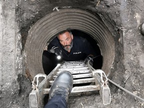 Members of the Spanish Civil Guard provided assistance in uncovering the underground operation.