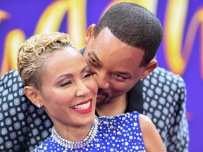 FILE: U.S. actor Will Smith and his wife actress Jada Pinkett Smith attend the World Premiere of Disneys Aladdin at El Capitan theatre on May 21, 2019 in Hollywood. /
