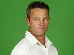 Portrait of Mark Richardson of New Zealand taken during a photocall held on May 12, 2004 at the St. Lawrence Ground in Canterbury, England.