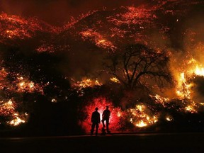 FILE: The August Complex Fire — the biggest in California’s history — has already consumed more than 2,850 square kilometres of wilderness and is currently bearing down on one of the country’s most lucrative cannabis-cultivating regions.