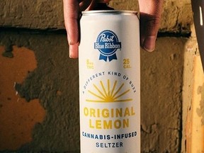 Pabst Labs is planning to have the drinks in more than 30 cannabis stores by the end of the month and they will also be available online for select regions of California.