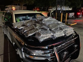 The bust elicited a cheeky tweet from FHP. “Pardon me, is that weed I smell?”