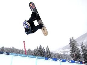 FILE: Toby Miller of of the United States competes during the Men's Snowboard Halfpipe Qualifiers on December 12, 2019 in Copper Mountain, Colo. /