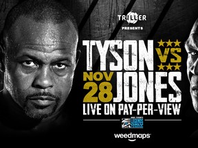 “It feels great to return to the ring after 15 years and I’m thrilled that Weedmaps is the title sponsor of this remarkable moment in my career,” said Tyson.