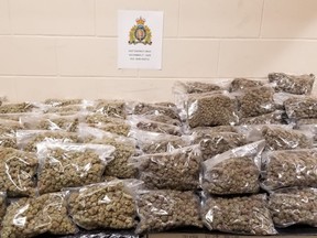 Manitoba RCMP stopped the vehicle in the rural municipality of Rosser. /