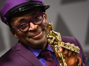 FILE: Best Adapted Screenplay winner for "BlacKkKlansman" Spike Lee attends the 91st Annual Academy Awards Governors Ball at the Hollywood & Highland Center in Hollywood, Calif. on Feb. 24, 2019. /