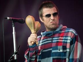 FILE: Liam Gallagher performs on the Pyramid stage on day four of Glastonbury Festival at Worthy Farm, Pilton on June 29, 2019 in Glastonbury, England. /