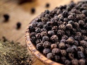 The chemicals in peppercorns and lemons help a person relax by creating an effect that’s similar to the one produced by CBD. /