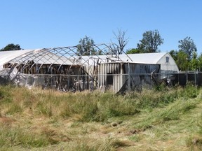 The blast and resulting fire at a property outside of Dallas, Ore. occurred on the morning of May 27. /