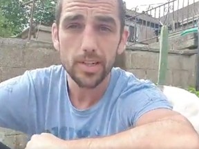 Screen capture of Guerilla gardener Martin Condon talks about his intention to run if an election is called, psychedelic therapy and the need for cannabis legalization in a recent video posted on Facebook. /