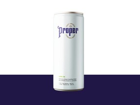 The company promises the infused beverage will deliver a “consistent flavour profile” through the use of a nano-emulsification process. Product photo as seen on the company website, feelproper.com