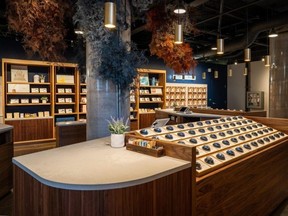 The FIKA Herbal Goods flagship location in Toronto's historic Distillery District. /