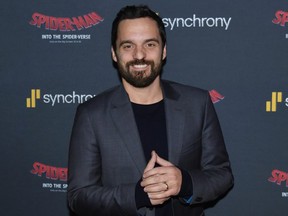 FILE: Actor Jake Johnson attends the Spider-Man "Into The Spider Verse" AR experience on Dec. 11, 2018 in New York City. /