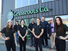 FILE: Staff are busy preparing for the grand opening of Grassroots Co. located on Lasalle Boulevard in Sudbury, Ont. /