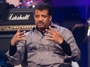 FILE: Neil de Grasse Tyson participates in a roundtable discussion during the Starmus Festival on June 20, 2017 in Trondheim, Norway. /