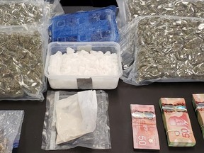 Drugs seized include fentanyl, cannabis, psilocybin mushrooms, cocaine and crystal methamphetamine. /