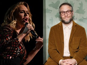 "I think it's the most popular thing I've ever been in in my entire life," Rogen said of his front-row appearance at Adele's concert special.