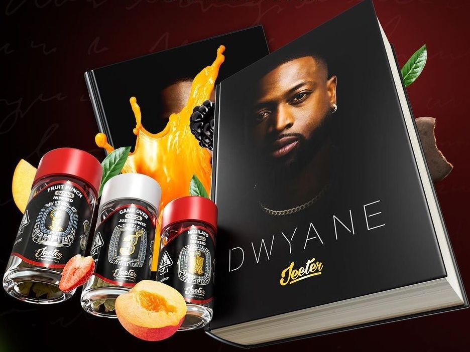 Dwyane Wade boosts book release with launch of limited-edition cannabis