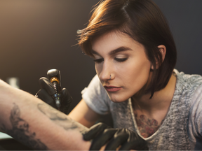 “Oftentimes, people who smoke marijuana go from being cautious, as they should be, to over-thinking their tattoos, flip-flopping on ideas, or their tattoo placement.” /