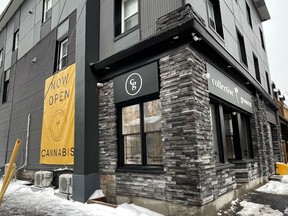 Collective Growers’ Somerset Street location in Sandy Hill is a popular spot for customers to run in and grab pre-rolled joints, beverages and edibles. SUPPLIED PHOTO