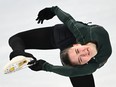 FILE: Russia's Kamila Valieva attends a training session on Feb. 13, 2022 prior the figure skating event at the Beijing 2022 Olympic Games. /