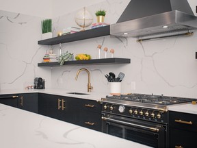 The West Blvd test kitchen is equipped with state-of-the-art appliances.