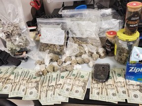 Student found with cannabis, cash and gun in school parking lot. /