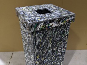 [RE] Waste’s Canna Bins are made entirely from plastic cannabis packaging.