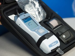 File photo of a Sotoxa THC detection instrument.