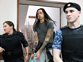 Brittney Griner sentenced to nine years in Russian prison